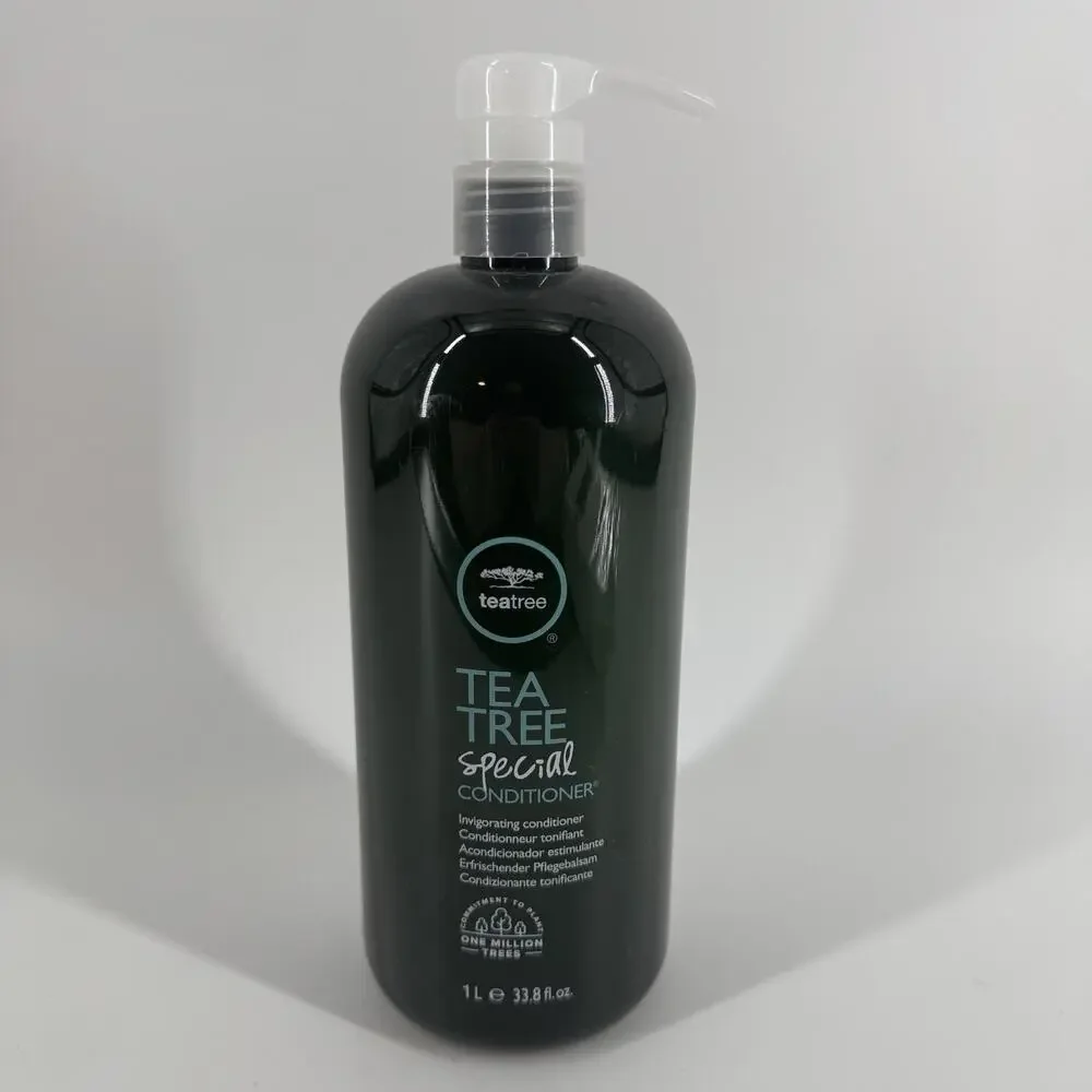 Paul Mitchell Tea Tree Special Conditioner W/ Pump Detangles Smooths 33.8oz